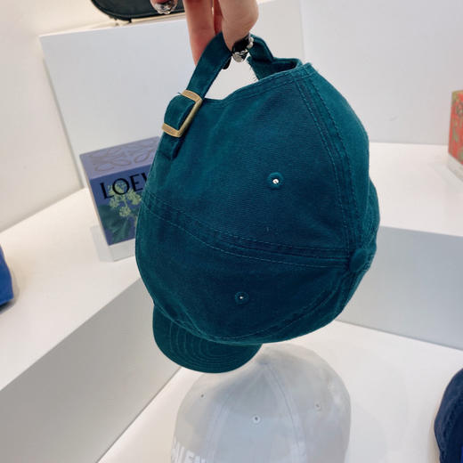 BAL巴黎shi家新款彩色纯棉棒球帽-湖绿色 商品图7