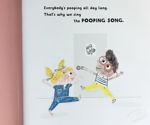 【中商原版】Claudia Boldt:The Poop Song	便便之歌 低幼亲子生活习惯启蒙绘本 精装 英文原版 2-4岁 商品图4