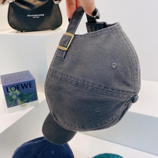 BAL巴黎shi家新款彩色纯棉棒球帽-灰色 商品图6