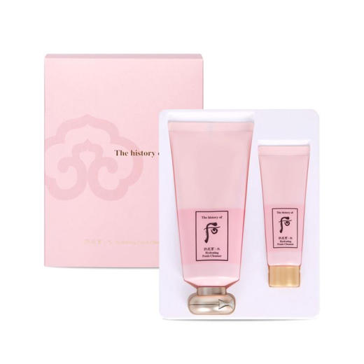 后 水妍泡沫洁面 洗面奶 补水清爽180ml 商品图3