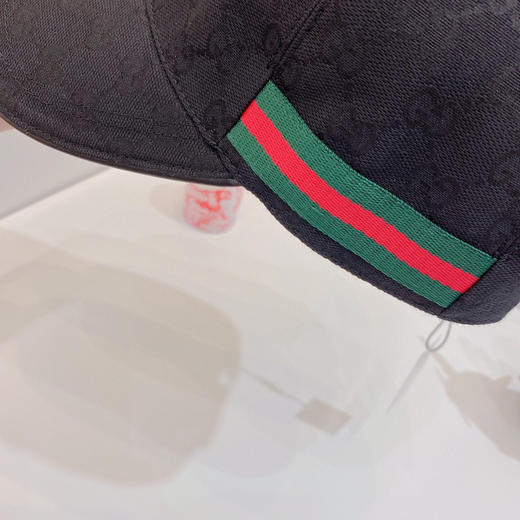 Gucci(古奇)经典原单棒球帽-黑色 商品图8