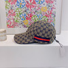 Gucci(古奇)经典原单棒球帽-蓝色 商品缩略图0