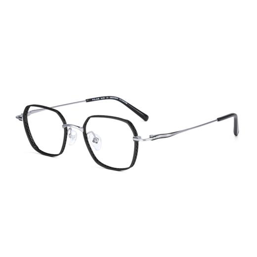 普莱斯PT11033A 几何多边形框 纯钛 简约舒适 时尚百搭 商品图0