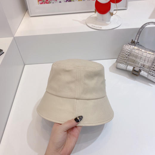 chanel小香shi家新款彩色纯棉渔夫🔝帽-卡其 商品图8