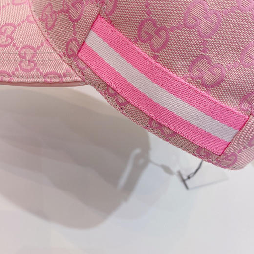 Gucci(古奇)经典原单棒球帽-粉色 商品图4