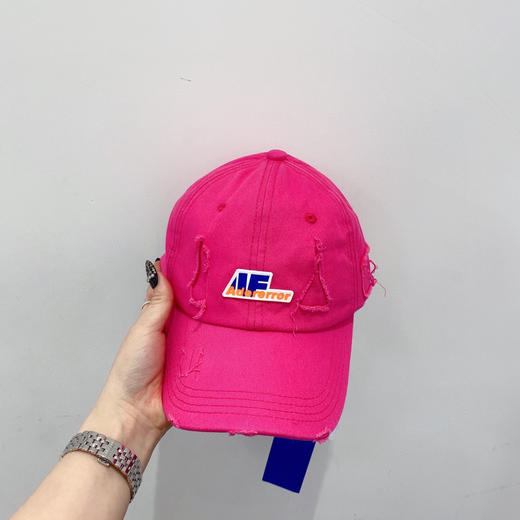 韩国潮牌ADER爆款春夏棒球帽-玫红 商品图1