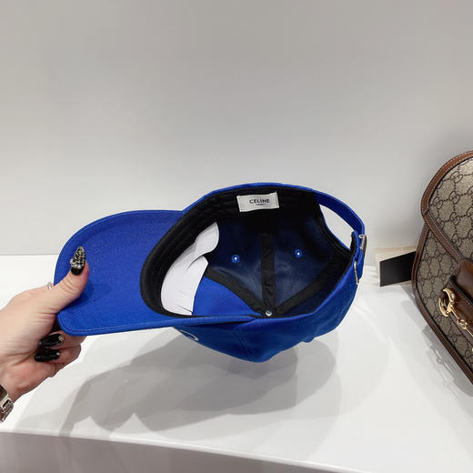 CELINE塞琳春夏彩色棒球帽-蓝色 商品图5