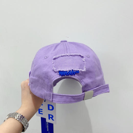 韩国潮牌ADER爆款春夏棒球帽-香芋紫 商品图6