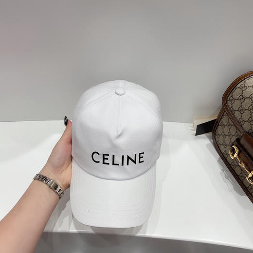 CELINE塞琳彩色棒球帽-白色 商品图3