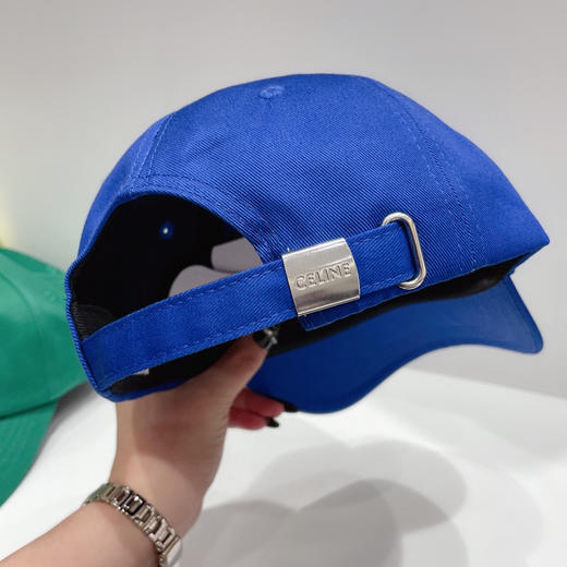 CELINE塞琳春夏彩色棒球帽-蓝色 商品图3