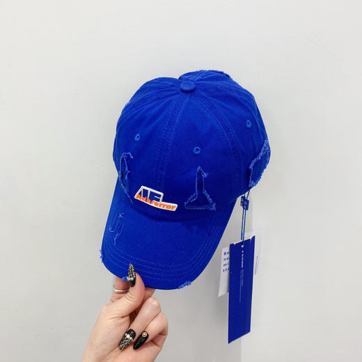 韩国潮牌ADER爆款春夏棒球帽-蓝色 商品图2