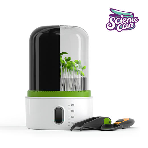 【孟德尔培育舱】科学罐头 儿童种植小盆栽迷你立体植物观察实验盒 商品图8