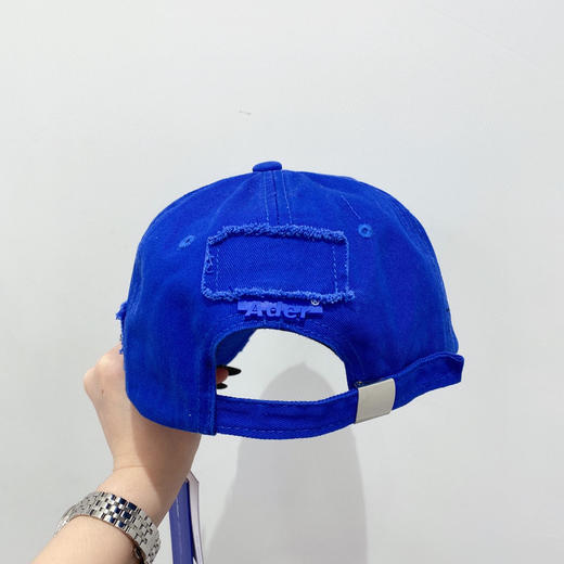 韩国潮牌ADER爆款春夏棒球帽-蓝色 商品图5