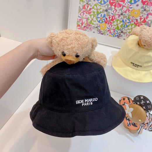 13DeMarz小熊🐻渔夫帽-黑色 商品图7