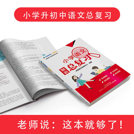 卓越教育小学语文知识总复习2021年人教统编版小学升初中总复习语文知识大集结 商品图2