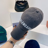 BAL巴黎shi家新款彩色纯棉棒球帽-灰色 商品缩略图7