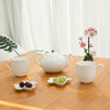 【AITO】日本原产AITO桂由美浮雕美浓烧陶瓷茶壶茶杯葡萄刻花5件 商品缩略图1