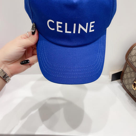 CELINE塞琳春夏彩色棒球帽-蓝色 商品图6