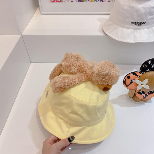 13DeMarz小熊🐻渔夫帽-黄色 商品图5
