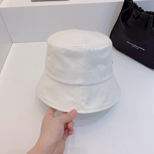 BAL巴黎shi家新款彩色纯棉渔夫🔝帽-白色 商品图4