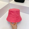 BAL巴黎shi家新款彩色纯棉渔夫🔝帽-桃红 商品缩略图4