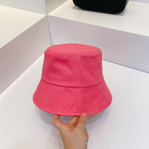 BAL巴黎shi家新款彩色纯棉渔夫🔝帽-桃红 商品图4