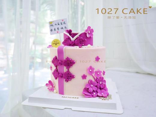 1027CAKE | 翻糖 旗袍 手工制作 优雅款式（颜色可以更改） 商品图7