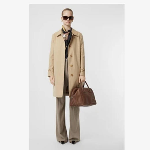【二】BURBERRY 巴宝莉 女士皮姆利科版型 – Heritage 轻便大衣 卡其色  8028040 A1366 商品图2