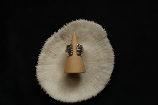 CHEZ BOQUE 羁绊系列原创手工925银戒指《缠绕26号》 商品图4