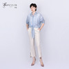 SAINT L’UCK/圣媛女装新夏季轻薄简约款纯色上衣，衬衫SA220A22 商品缩略图0