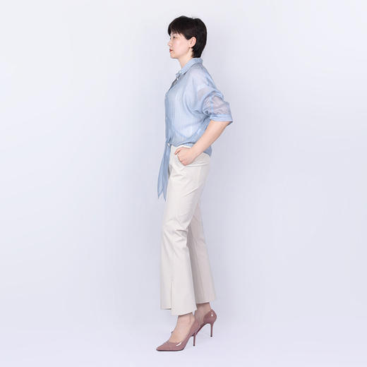 SAINT L’UCK/圣媛女装新夏季轻薄简约款纯色上衣，衬衫SA220A22 商品图1