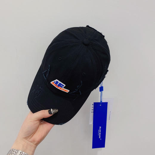 韩国潮牌ADER爆款春夏棒球帽-黑色 商品图2