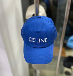 CELINE塞琳春夏彩色棒球帽-蓝色