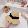 Ch@nel小香夏季新款细辫平顶礼帽-黑色 商品缩略图4