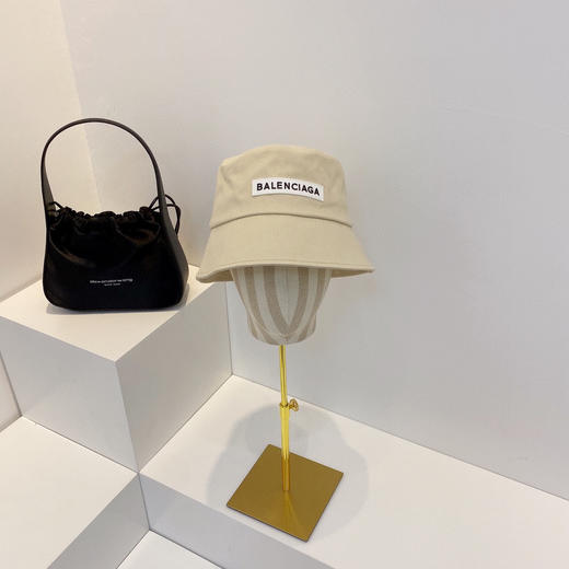 BAL巴黎shi家新款彩色纯棉渔夫🔝帽-卡其 商品图0