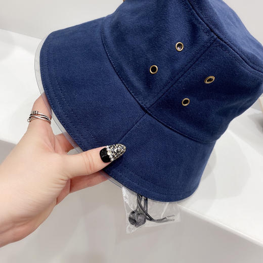 CELINE思琳春夏新款气孔棉布渔夫帽-蓝色 商品图5