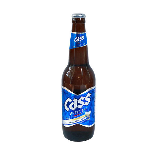 韩国啤酒凯狮CASS原装进口330ml*24瓶装 商品图0