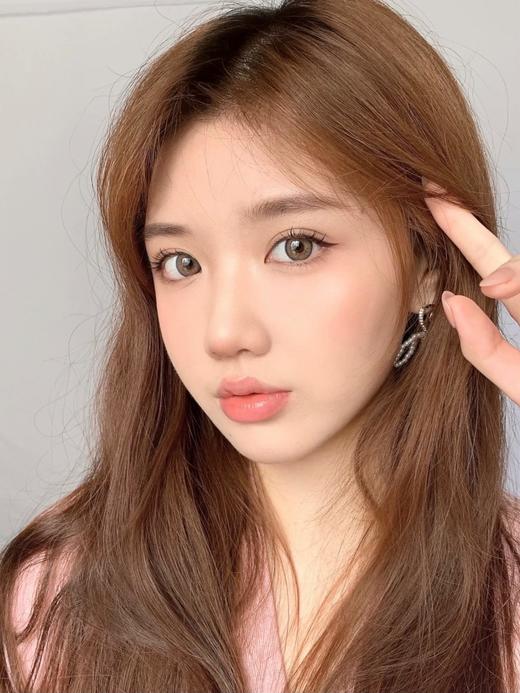 Lisance旗下 · Nomi系列三色 · 薄荷小橘｜14.0mm中等直径 年抛美瞳 商品图6