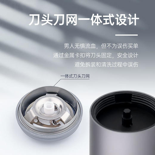 【迷你剃须刀，充一次用30天】男人小钢炮，随身便携口袋剃须刀，刮胡刀下单送芝士皂2盒 商品图8