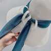 D!or春夏款PP草布遮阳帽太阳帽-白色 商品缩略图7