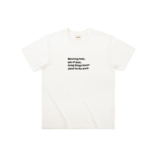 吃茶去chichaqu宽松Tee印花英文 商品图0