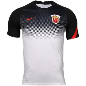 NIKE耐克2021赛季上海上港热身服足球短袖球服男CT6585-010