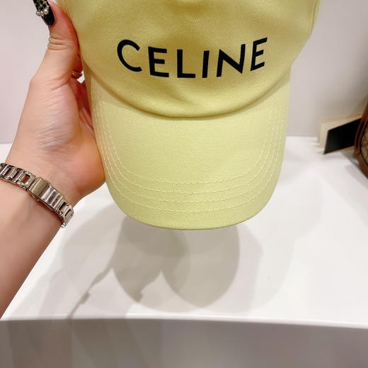 CELINE塞琳彩色棒球帽-黄色 商品图5
