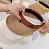 日本原单CA4LA高品质空顶防晒草帽-棕色 商品缩略图3