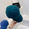 BAL巴黎shi家新款彩色纯棉棒球帽-湖绿色 商品缩略图3
