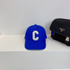 Celine思琳2021春夏秀场同款字母C棒球帽-蓝色 商品缩略图1
