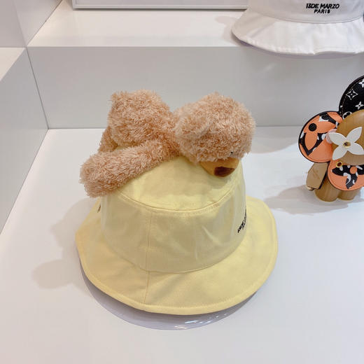 13DeMarz小熊🐻渔夫帽-黄色 商品图1