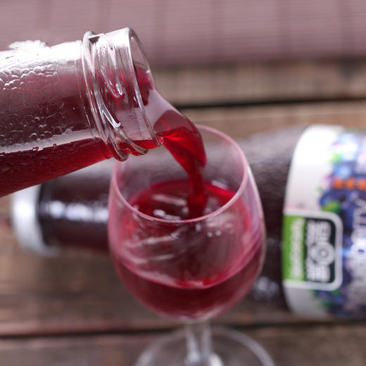 蓝百蓓有机野生蓝莓果汁300ml/瓶 商品图4