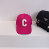 Celine思琳2021春夏秀场同款字母C棒球帽-玫红 商品缩略图1