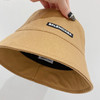 BALENCIAGA巴黎世家新款纯棉小檐渔夫帽-棕色 商品缩略图5